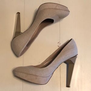 Rachel Roy Carthay linen pumps